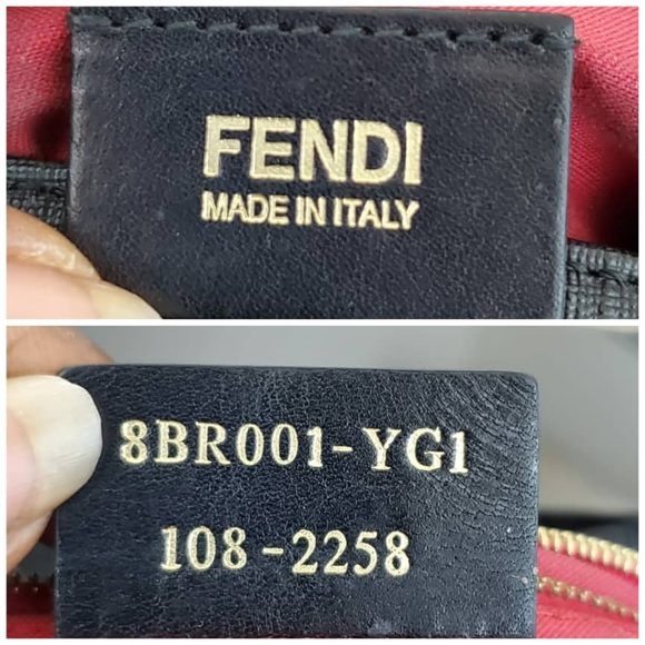 Authentic Fendi Tobacco Zuchinno Coated Canvas Mama Forever Shoulder Bag - Picture 3 of 12